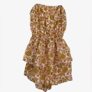 AE Floral Skirty Tube Romper